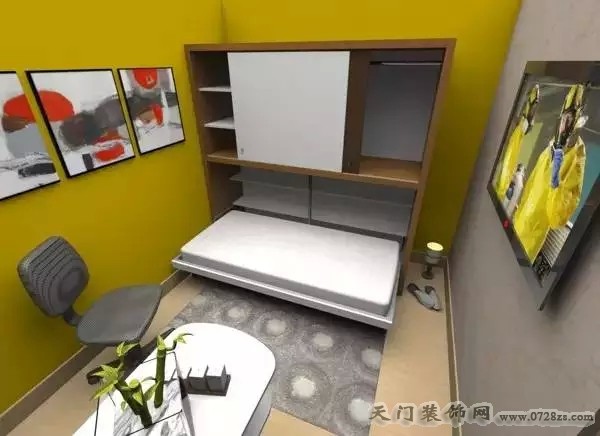 【空间利用】：7 款家具让北漂一族也能住上宽敞的房间